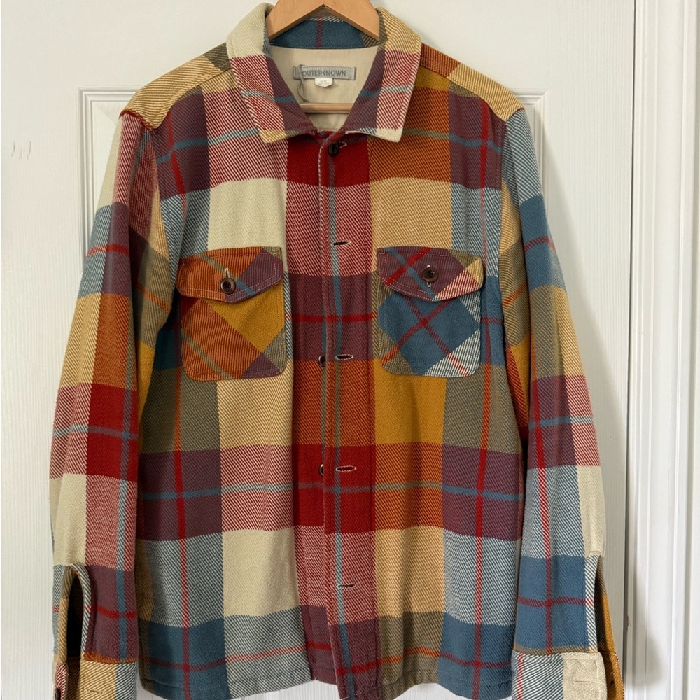 Outerknown Transitional Flannel Shirt Jacket
